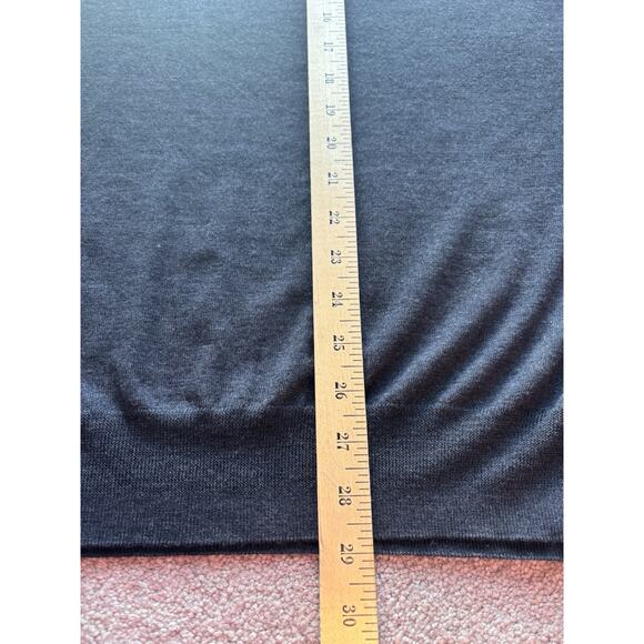 Under Armour Men’s Golf Performance Sweater V-neck Dark Gray 100% Wool Large - Picture 4 of 6